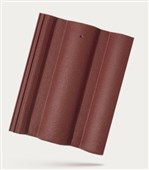 BRAMAC ŘÍMSKÁ TAŠKA - betonová taška základní 1/1 - červenohnědá